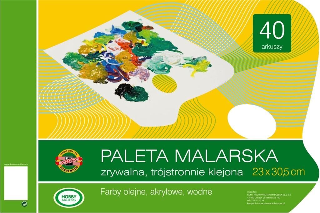 Paleta papierowa zrywalna 40 arkuszy