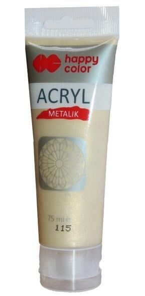 Farba akrylowa Happy Color 75ml - jasne złoto (HA 7370 0075-115)