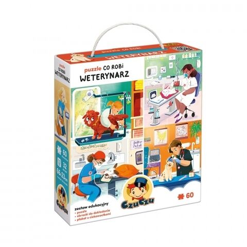 CzuCzu, Puzzle. Co robi weterynarz dla dzieci