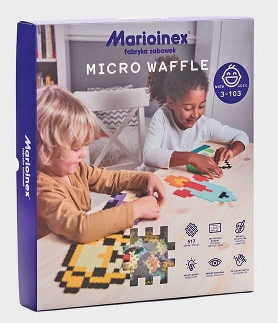 Klocki Micro Waffle 817el Zestaw przedszkolny