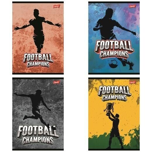 Zeszyt A4/32k linia dwukolorowa Football, 1 szt