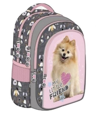 Plecak 4 komorowy - My Little Friend, Sweet Pomeranian