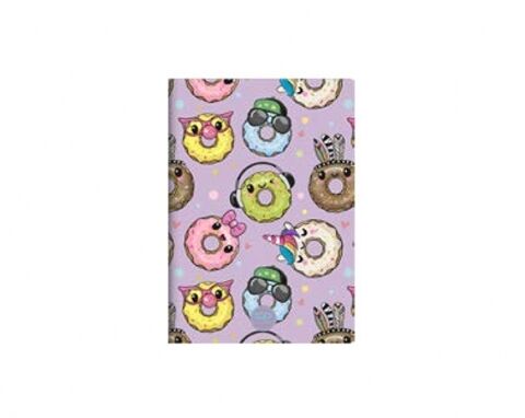 Coolpack, Zeszyt A5/60 k. kratka PP - Happy Donuts (23980CP)