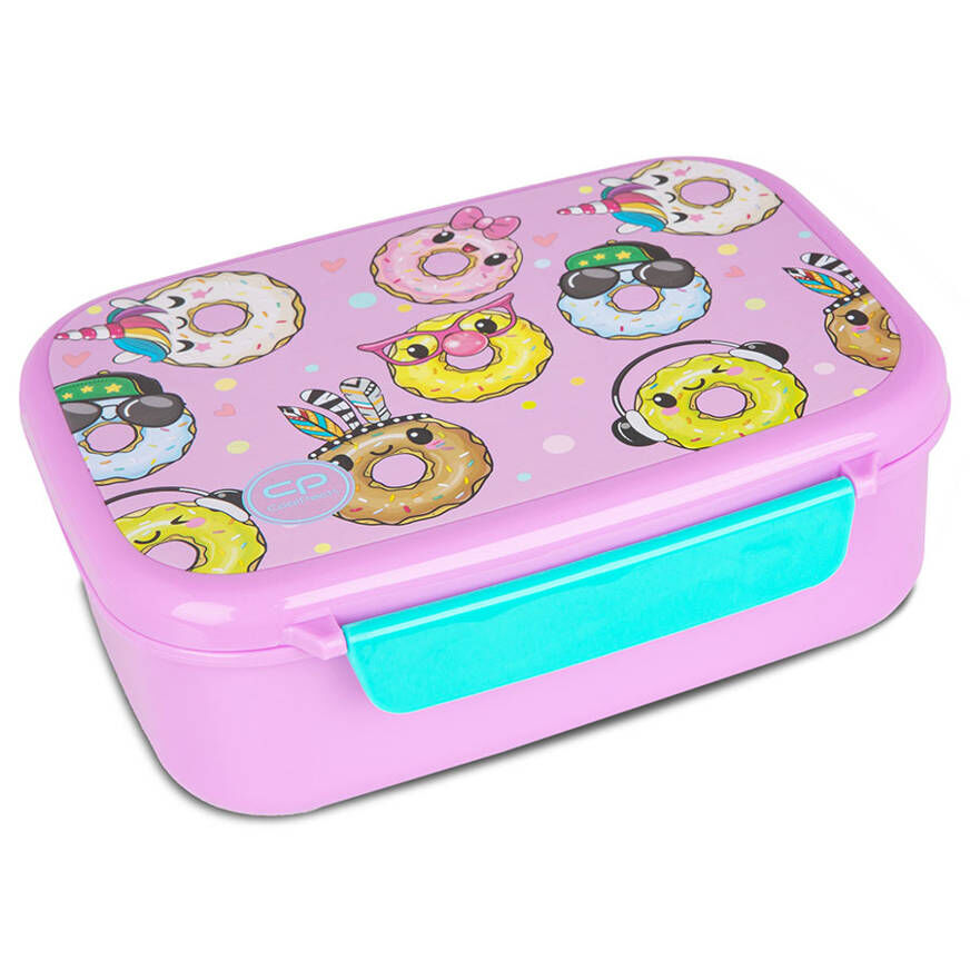 Coolpack, Śniadaniówka z przegródką Foodyx - Happy Donuts (Z18665)