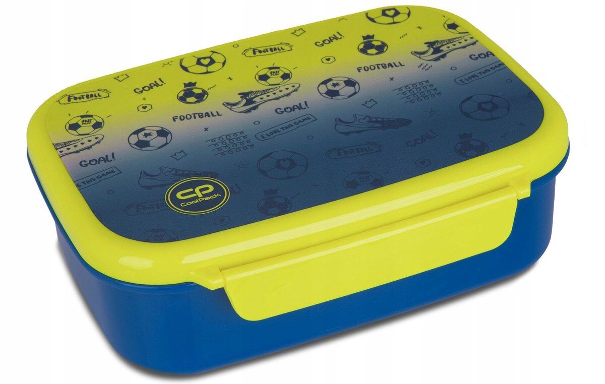 Coolpack, Śniadaniówka z przegródką Foodyx - Football 2T (Z18339)