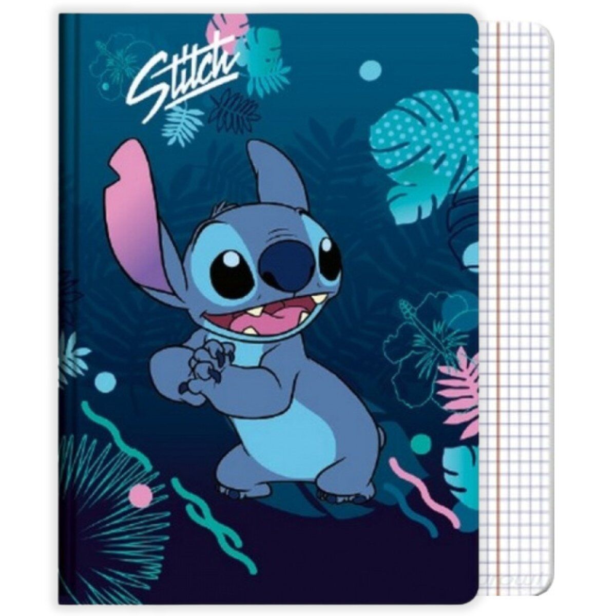 Coolpack, Zeszyt A5/32 k. kratka Disney Blue - Stitch (74883PTR)