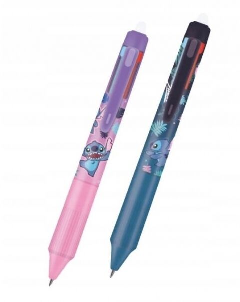 Coolpack, Długopis wymazywalny 4w1 Disney Blue - Stitch, 1 szt. (93730PTR)