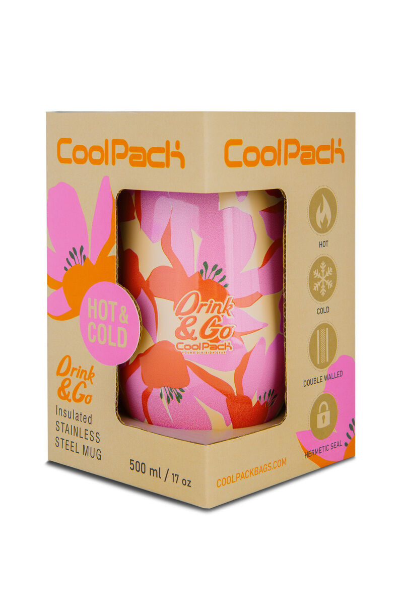 Coolpack, Kubek Termiczny 500 ml Miss - Flores Rosa (Z27914)