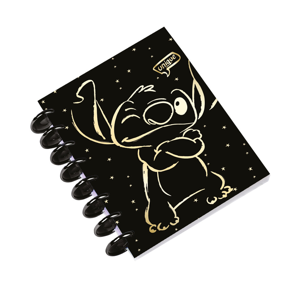 Kołobrulion B5 100k. Disney Gold Stitch Big Ring wzór 1