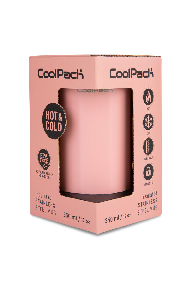 Coolpack, Kubek Termiczny 350 ml Tom - Pink (Z29004)