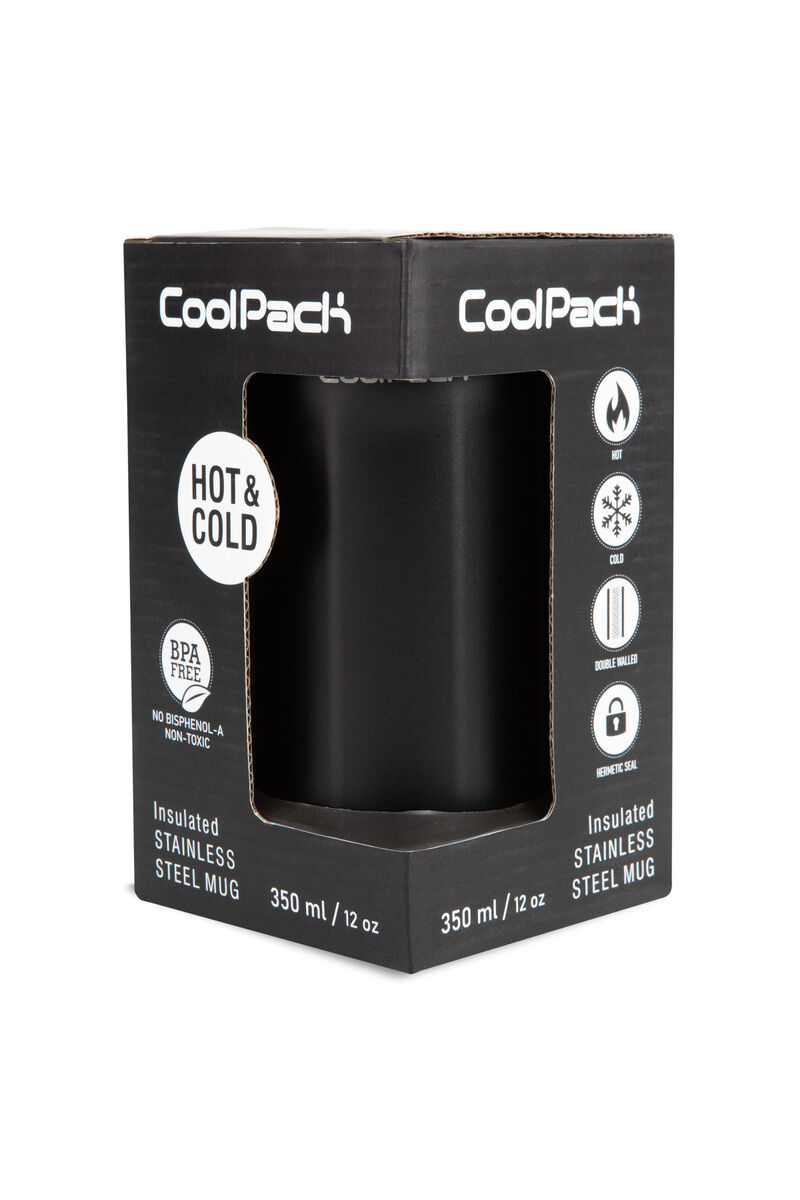 Coolpack, Kubek Termiczny 350 ml Tom - Black (Z29011)