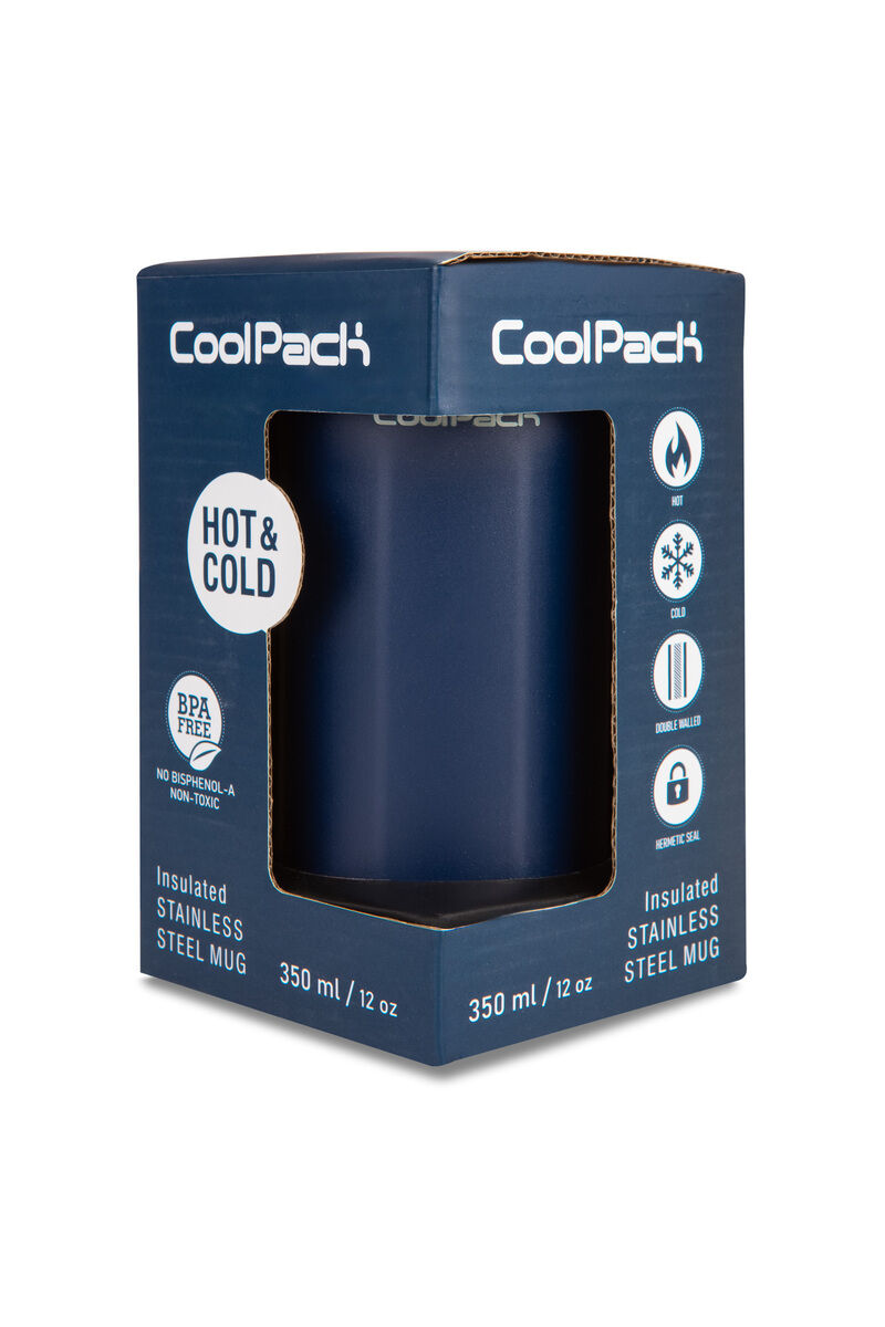 Coolpack, Kubek Termiczny 350 ml Tom - Navy Blue (Z29013)