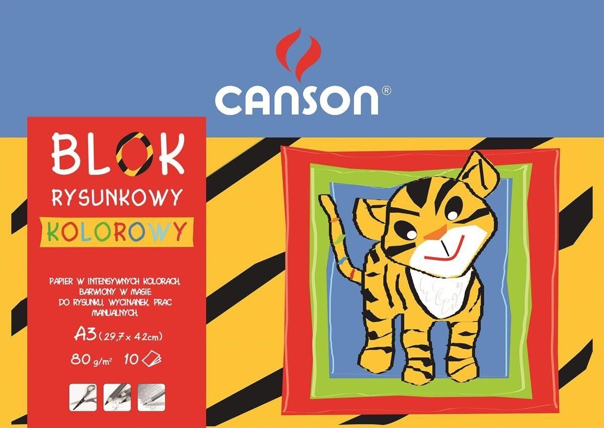 Blok papier kolorowy Cans A3 / 10 arkuszy (400075201)