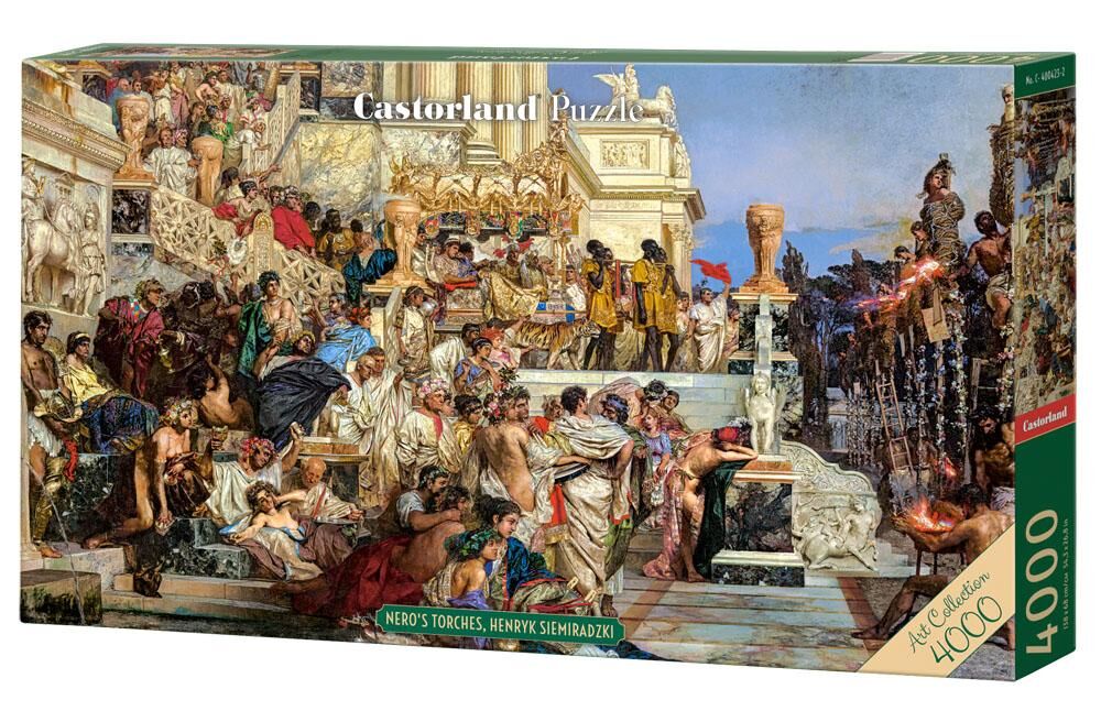 Puzzle 4000 Nero`s Torches Henryk Siemiradzki