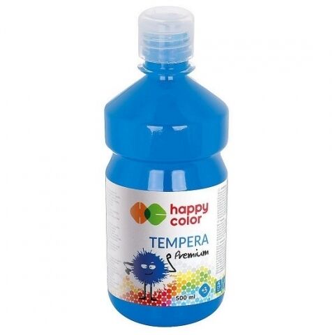 Farba tempera 500 ml - błękitna (347279)
