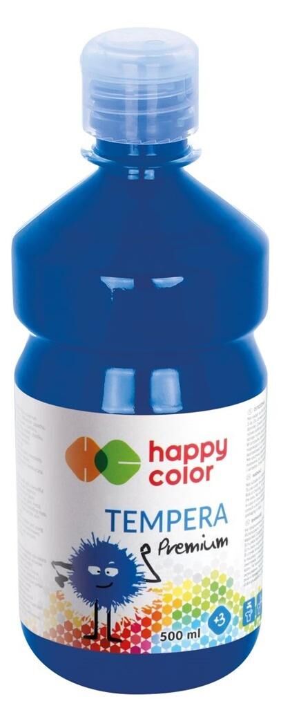 Farba tempera 500 ml - granatowa