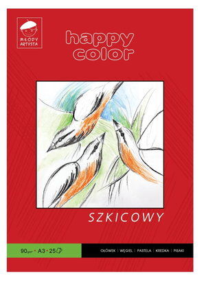 Blok szkicowy Młody Artysta A3/25