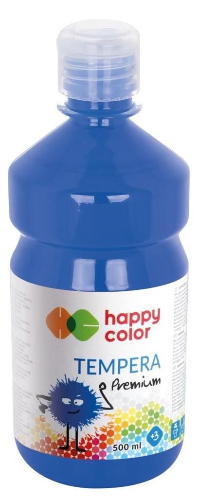 Farba tempera 500 ml - niebieska (208436)