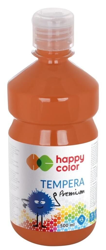Farba tempera 500 ml - brązowa
