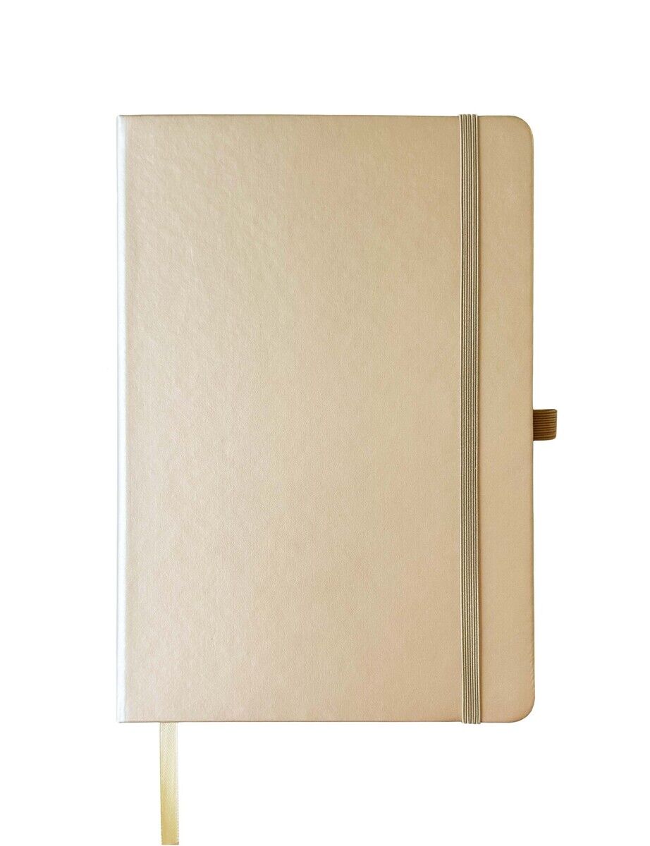 Notes A5 - złoty