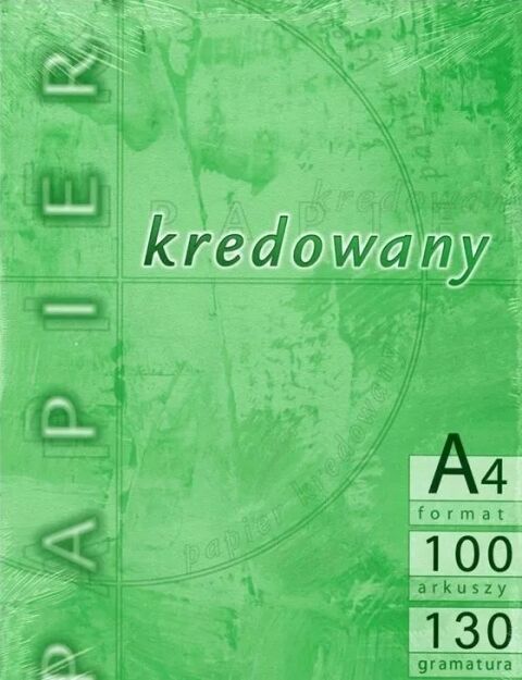 Papier kredowy Kreska 130g 2 str. `100