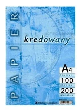 Papier kredowy Kreska 200g 2 str. `100