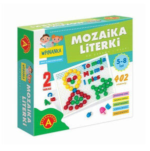 Wpinanka mozaika literki