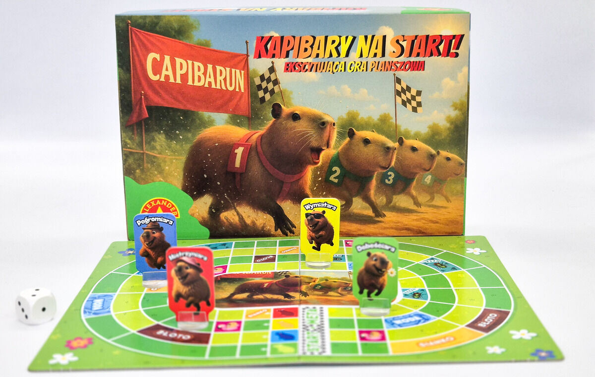 Kapibary na start