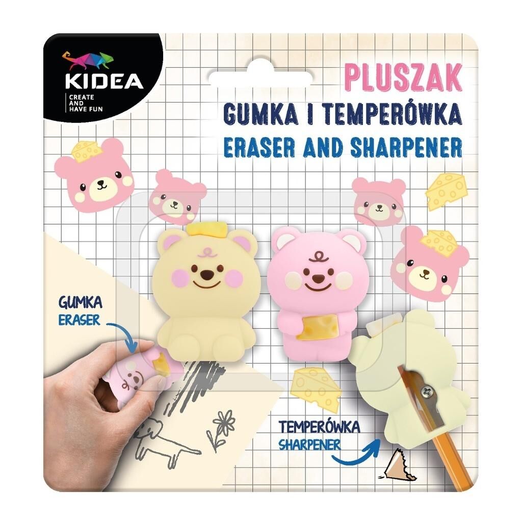 Kidea, Pluszak gumka i temperówka