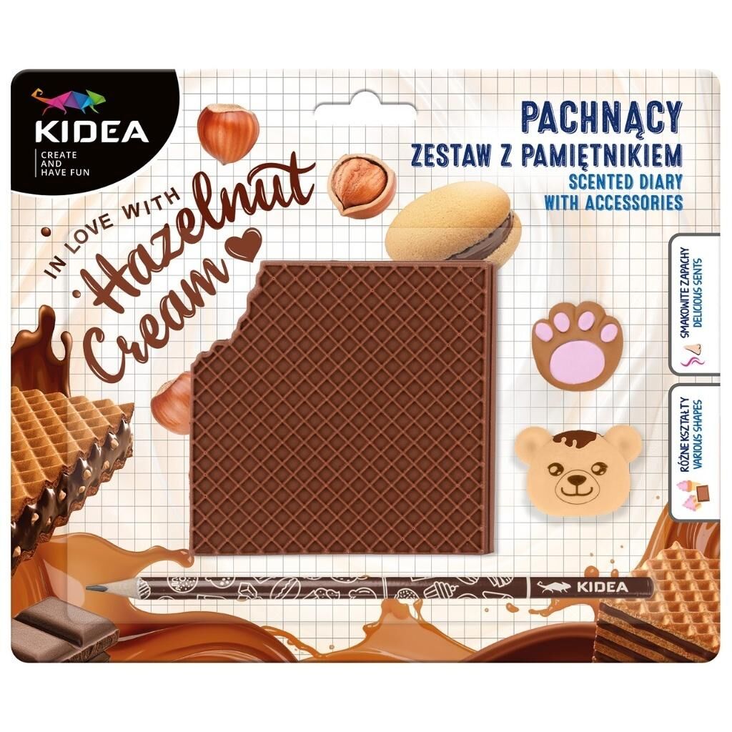 Kidea, Pamiętnik z akcesoriami - Wafelek