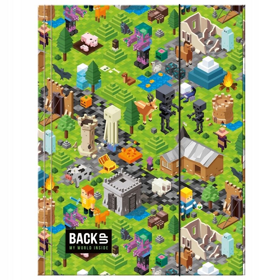 Teczka z gumką A4 Backup 8 A 61 - Game