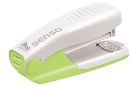 Zszywacz metalowy Tetis 25k - zielony (SENSO-63)