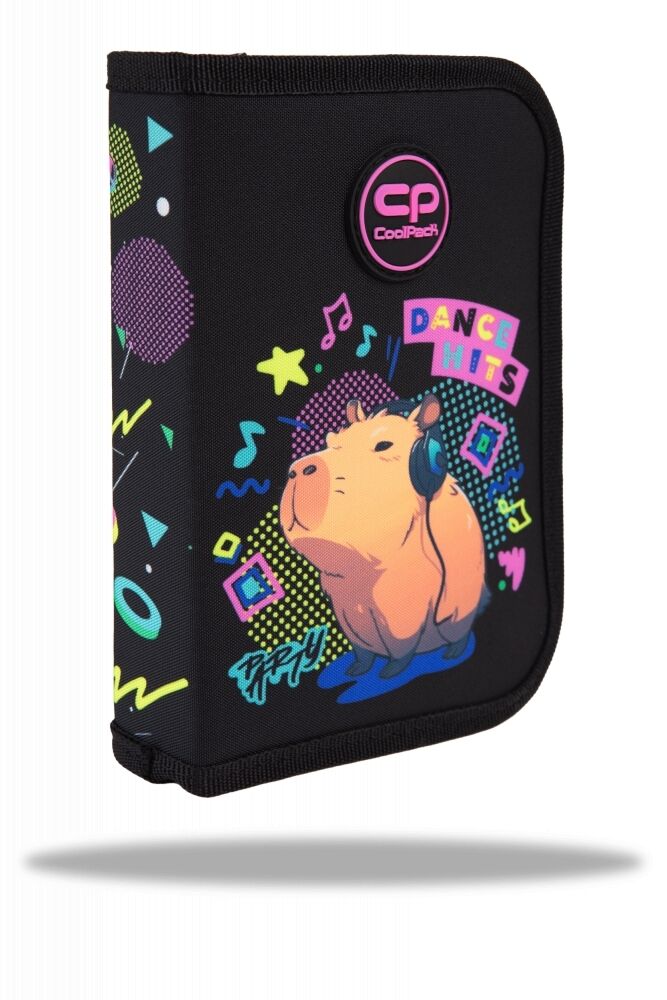 Coolpack, Piórnik jednoklapkowy bez wyposażenia Clipper - Capybara Music (F076961)