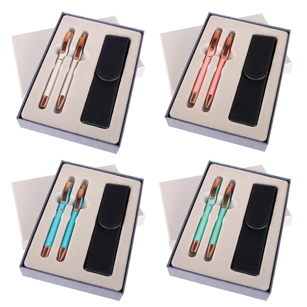 Komplet pióro i długopis Master z etui ES (830039)
