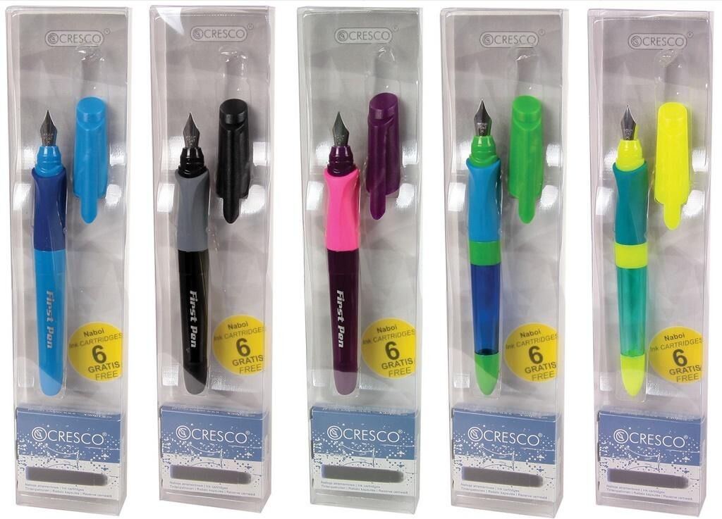 Pióro wieczne First Pen + 6 naboi, 1 szt