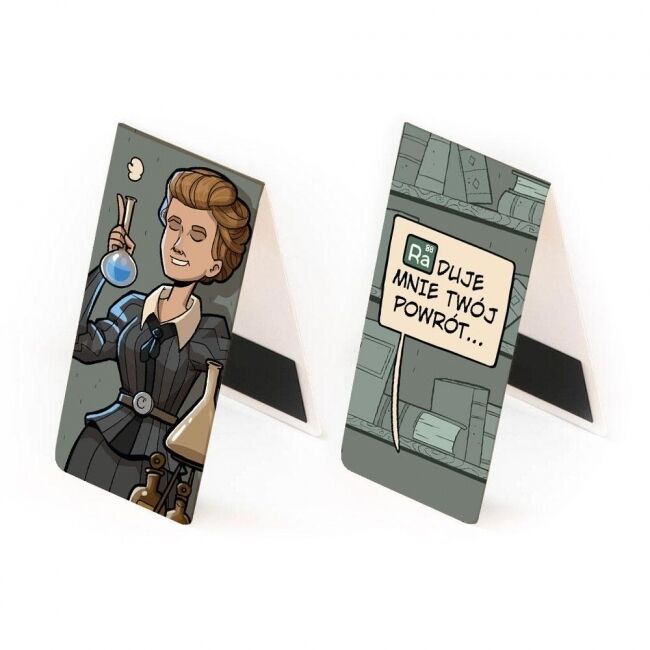 Zakładka magnetyczna - Skłodowska-Curie