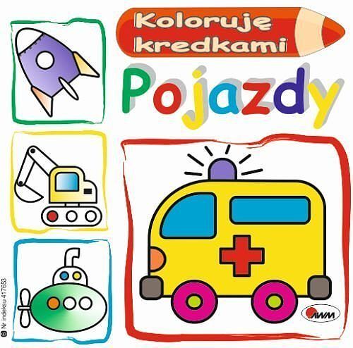Koloruję kredkami Pojazd