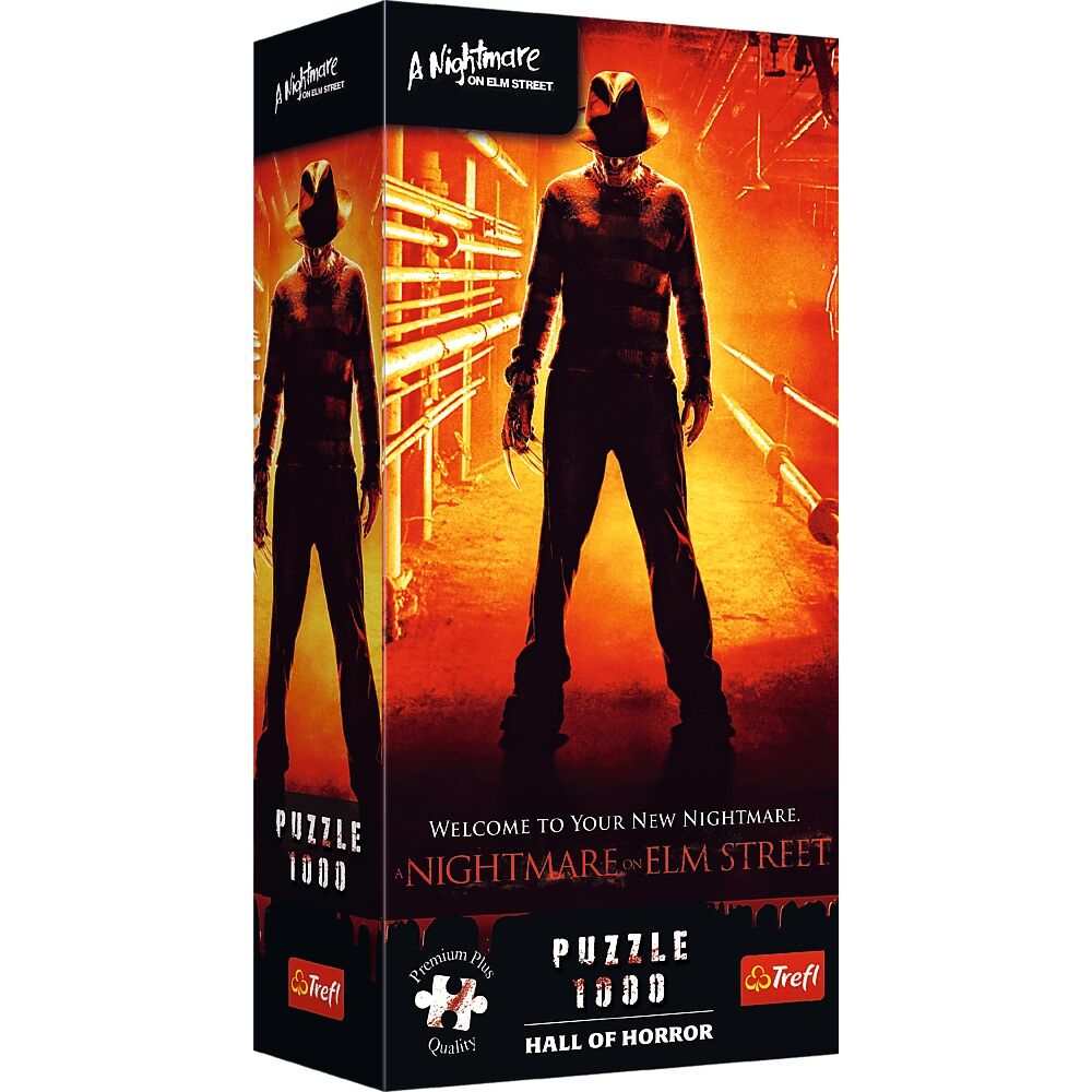 Puzzle 1000 Halloween Trefl Premium Plus Koszmar z ulicy Wiązów 12110