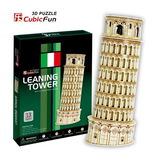 Puzzle 3D Krzywa Wieża w Pizie