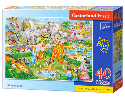 Puzzle Maxi At the Zoo 40
