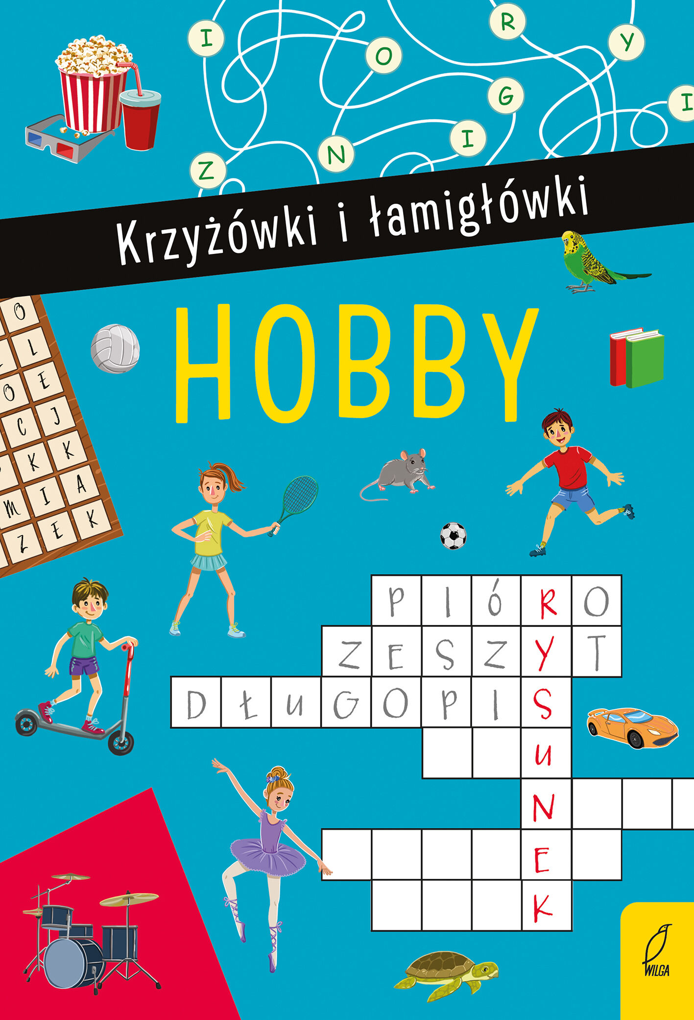 Krzyżówki i łamigłówki. Hobby