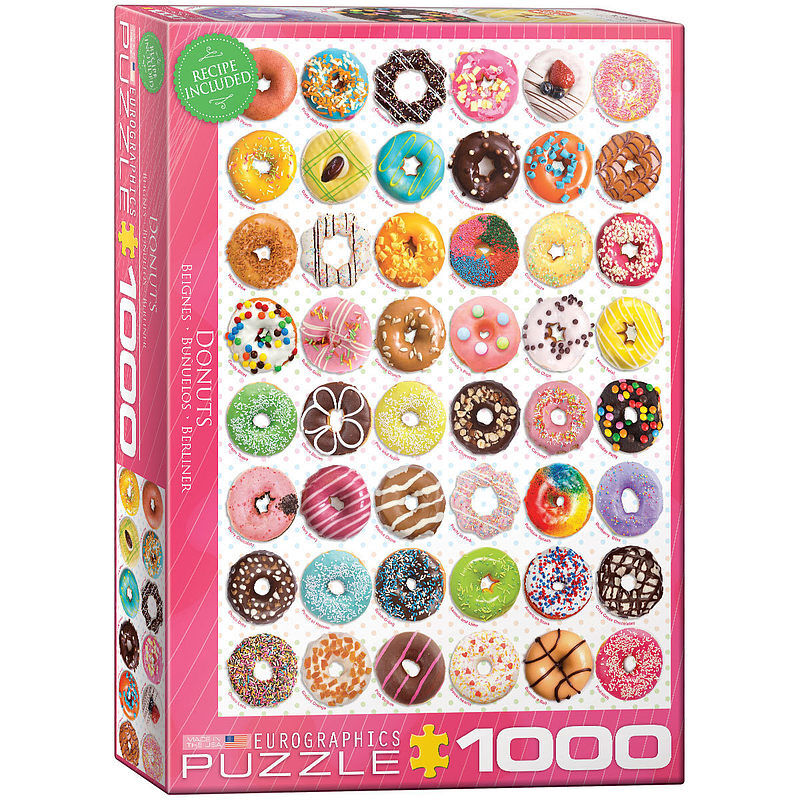 Puzzle 1000 donaty 6000-0585