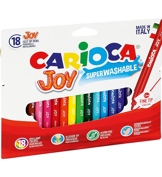 Pisaki carioca joy 18 kolorów