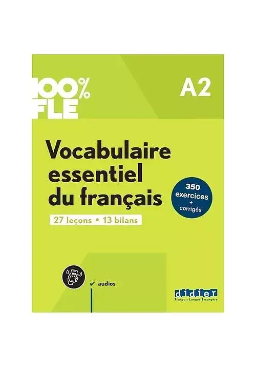 100% FLE Vocabulaire essentiel du francais A2 + zawartość online