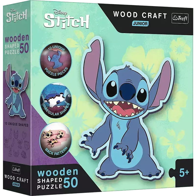 Puzzle drewniane Disney Lilo & Stitch 50