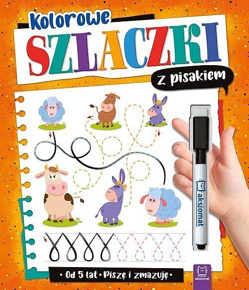 Kolorowe szlaczki z pisakiem. Piszę i zmazuję od 5 lat