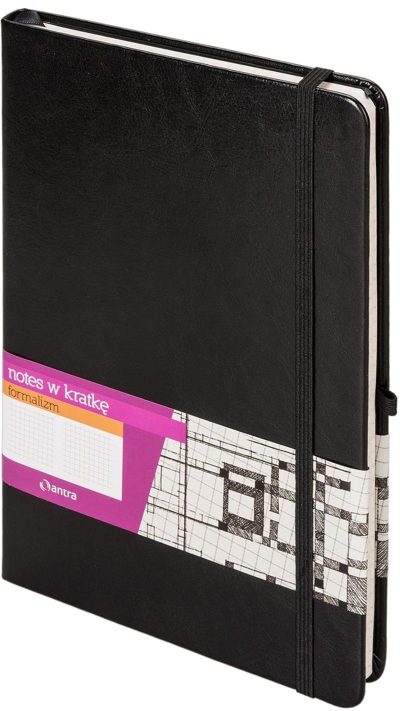 Formalizm A5 Notes kratka czarny