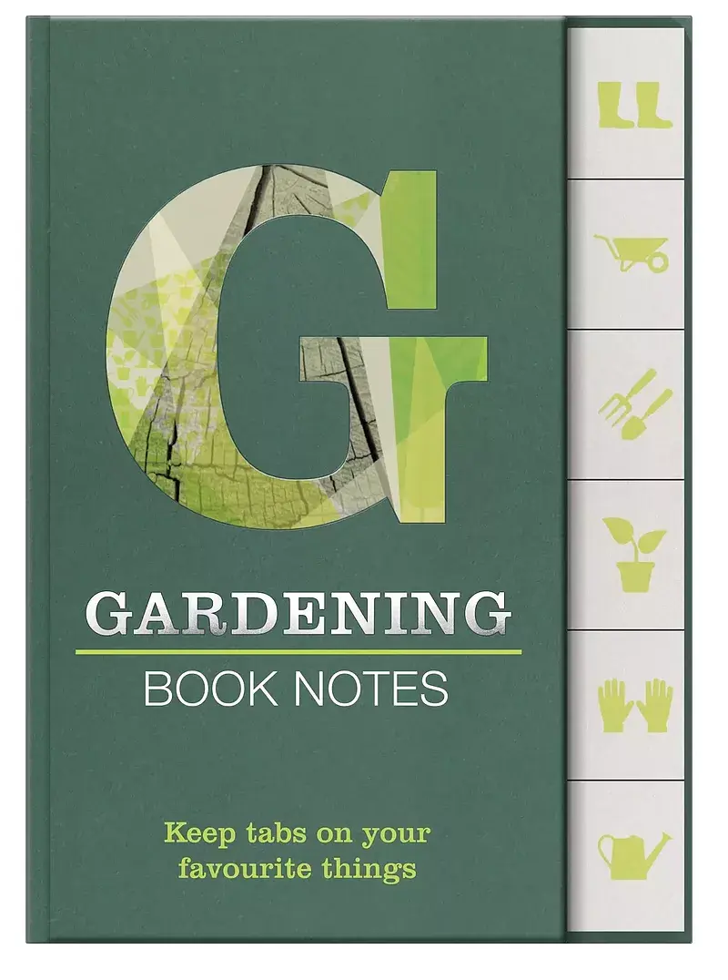 Book notes gardening znaczniki ogród