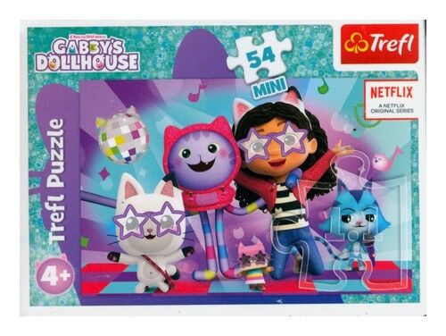 Puzzle 54 Mini Koci domek Gabi Wzór 1