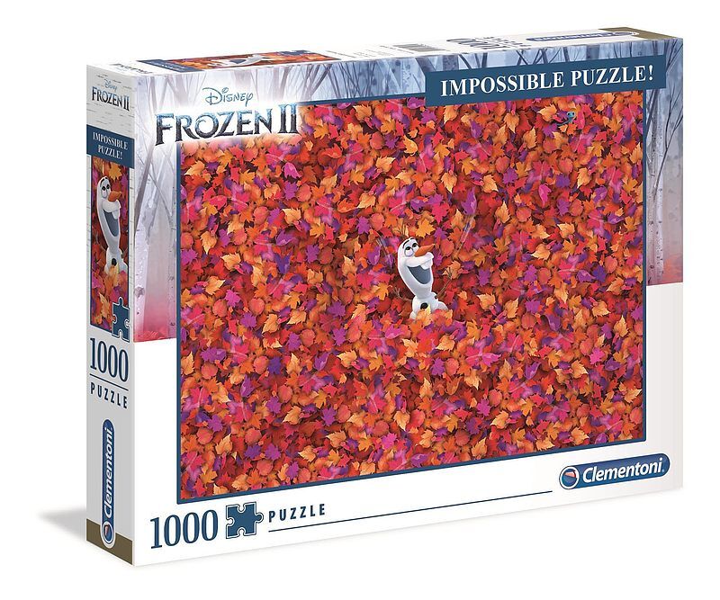 Puzzle 1000 niemożliwe frozen 2 39526
